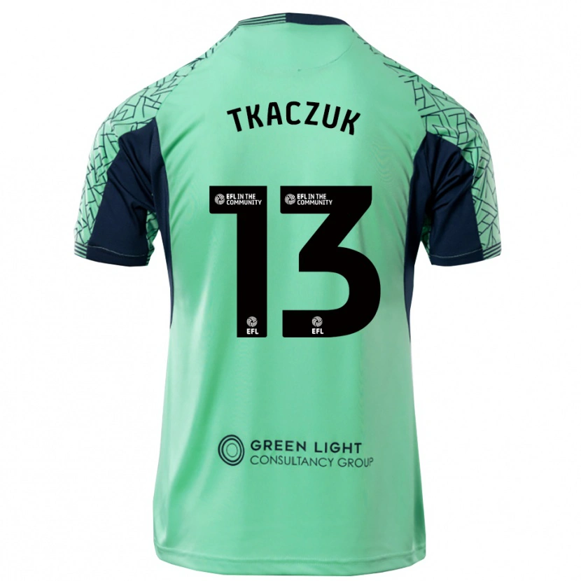 Danxen Herren Nikodem Tkaczuk #13 Trikot Aqua Schwarz Torwarttrikot 2025/26 Schweiz