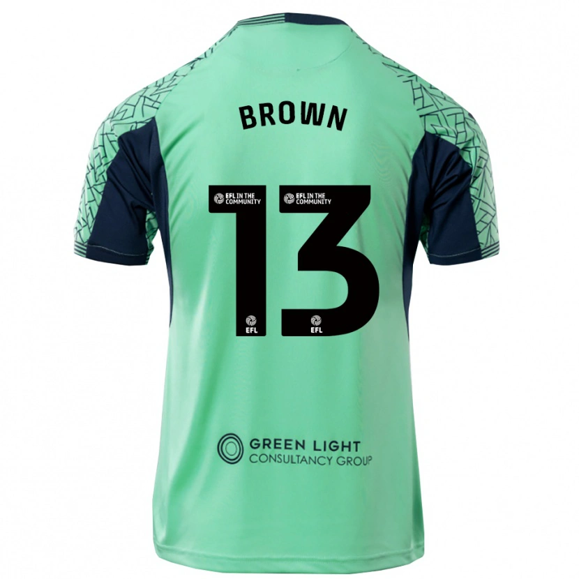 Danxen Herren Mason Brown #13 Trikot Aqua Schwarz Torwarttrikot 2025/26 Schweiz