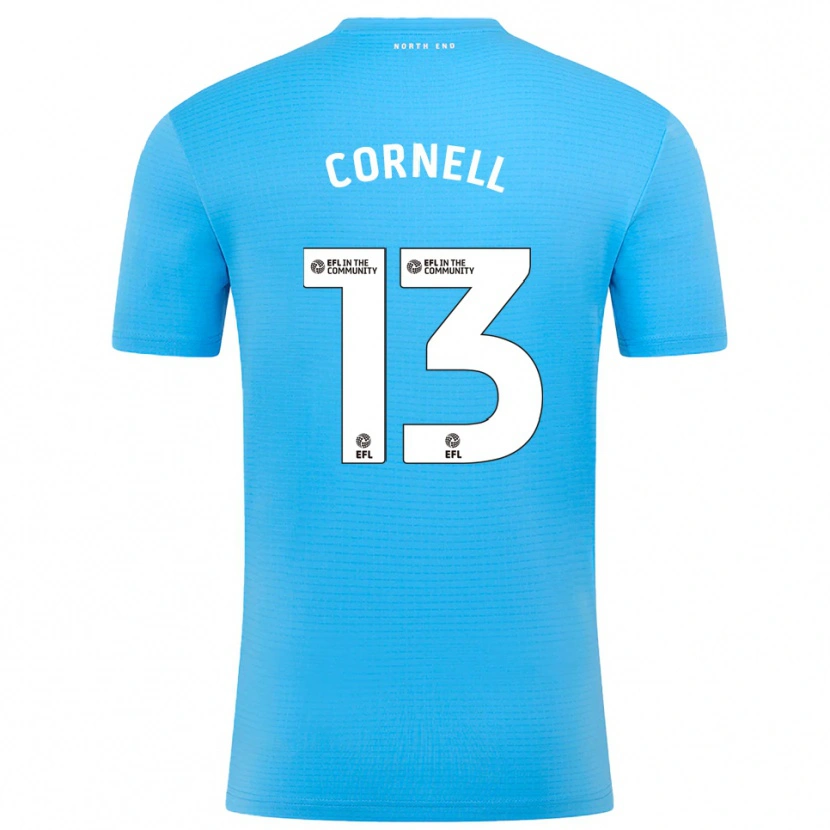 Danxen Herren David Cornell #13 Trikot Blau Weiß Torwarttrikot 2025/26 Schweiz