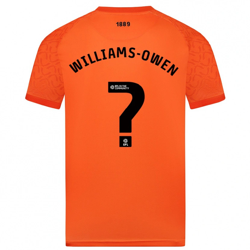 Danxen Herren Brooke Williams-Owen #0 Trikot Orange Schwarz Torwarttrikot 2025/26 Schweiz