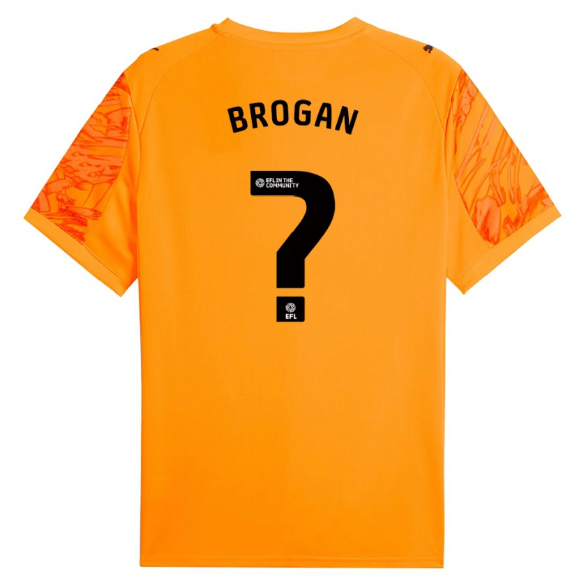 Danxen Herren Adam Brogan #0 Trikot Orange Schwarz Torwarttrikot 2025/26 Schweiz