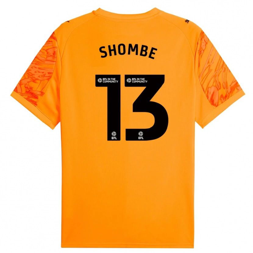 Danxen Herren Khiani Shombe #13 Trikot Orange Schwarz Torwarttrikot 2025/26 Schweiz