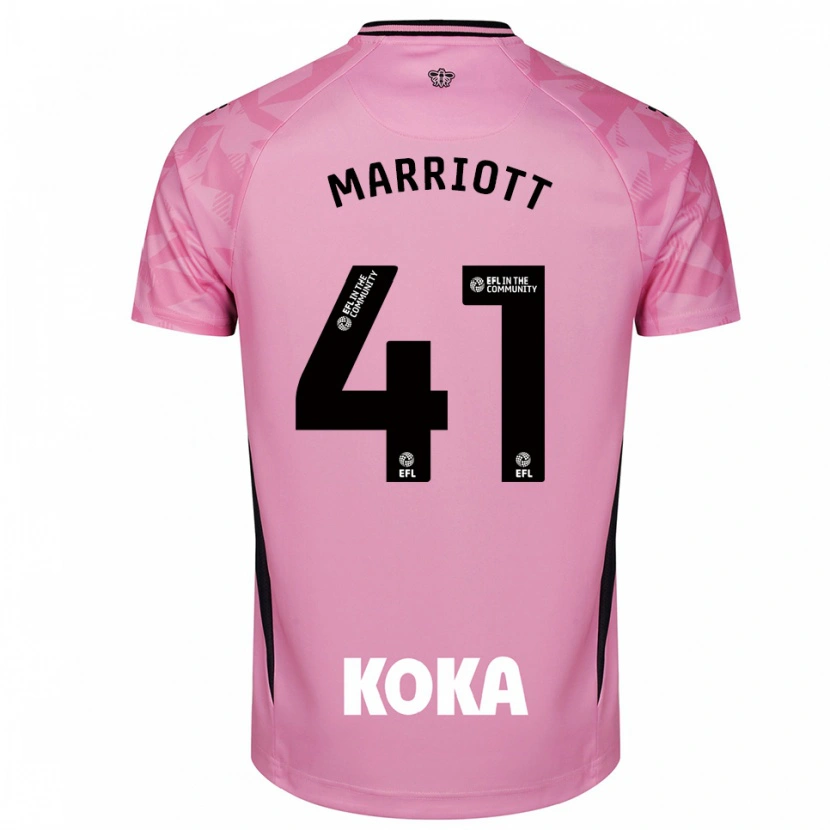 Danxen Herren Alfie Marriott #41 Trikot Hellpink Schwarz Torwarttrikot 2025/26 Schweiz