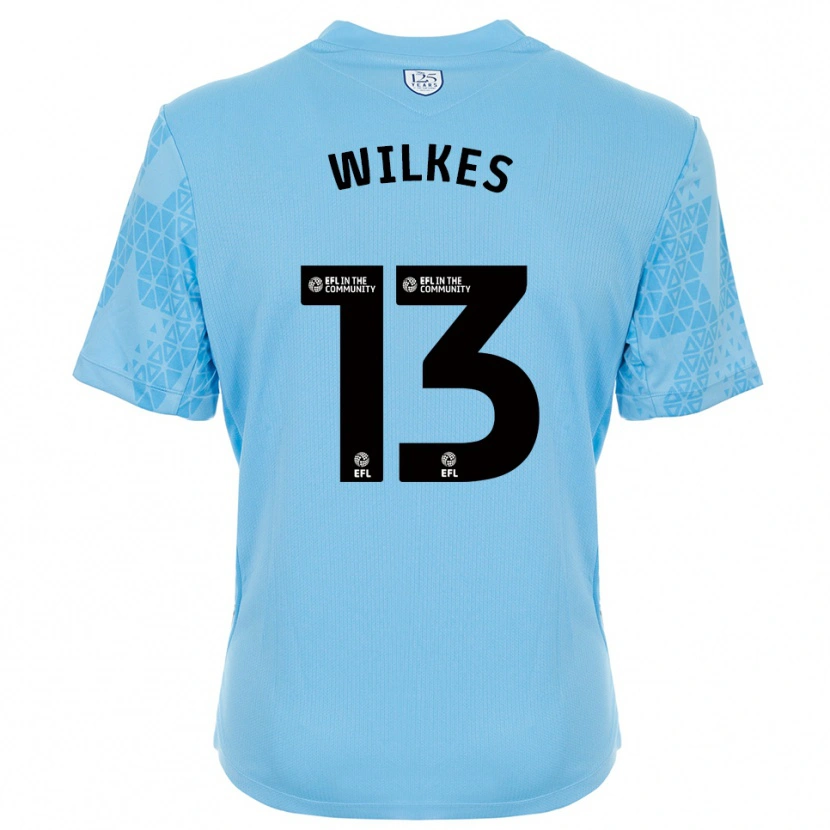 Danxen Herren Liam Wilkes #13 Trikot Himmelblau Schwarz Torwarttrikot 2025/26 Schweiz