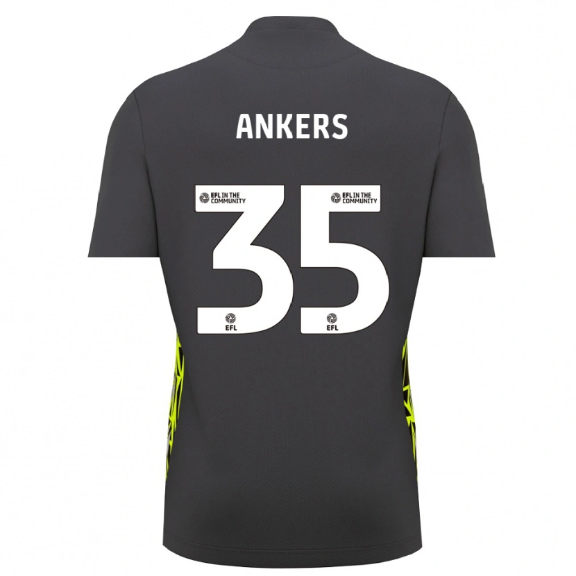 Danxen Herren Chloe Ankers #35 Trikot Grau Waldgrün Torwarttrikot 2025/26 Schweiz