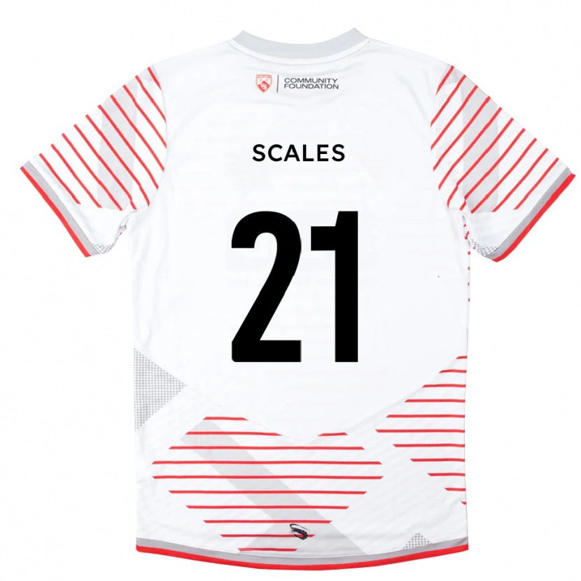 Danxen Herren Alfie Scales #21 Trikot Weiß Rot Torwarttrikot 2025/26 Schweiz