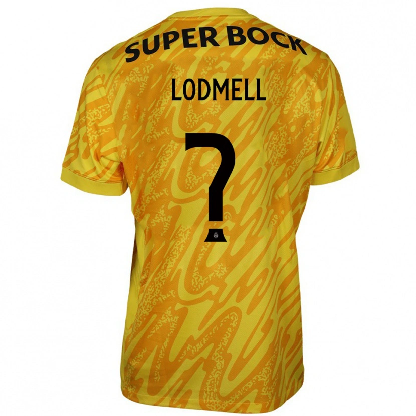 Danxen Herren William Lodmell #0 Trikot Gelb Orange Torwarttrikot 2025/26 Schweiz