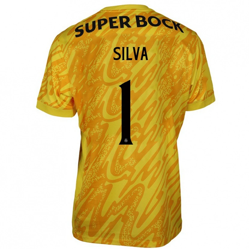 Danxen Herren Rui Silva #1 Trikot Gelb Orange Torwarttrikot 2025/26 Schweiz