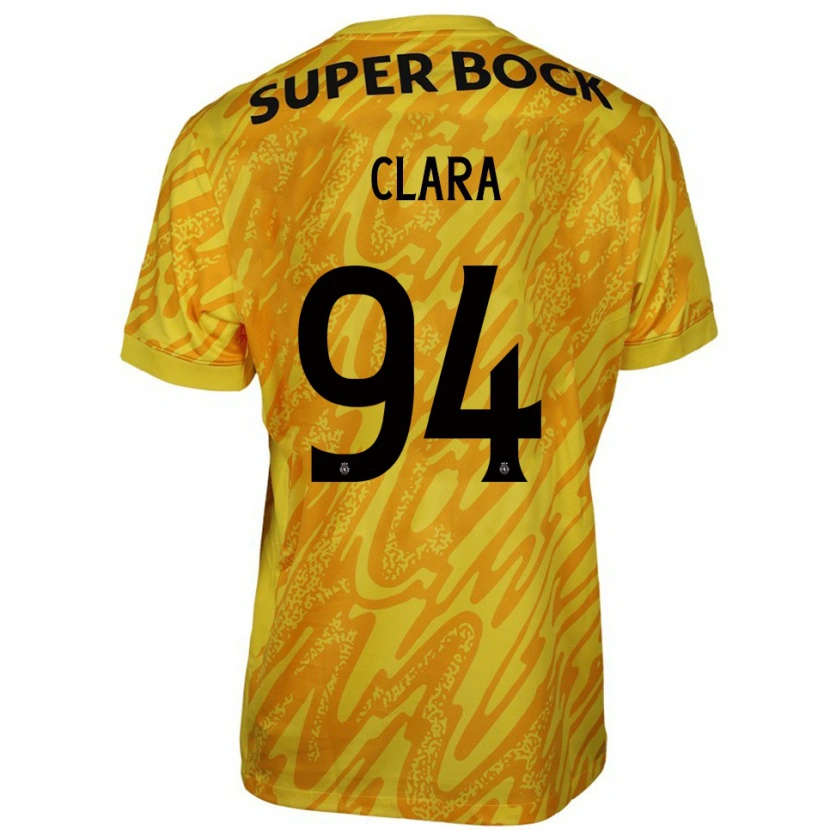 Danxen Herren Diogo Clara #94 Trikot Gelb Orange Torwarttrikot 2025/26 Schweiz