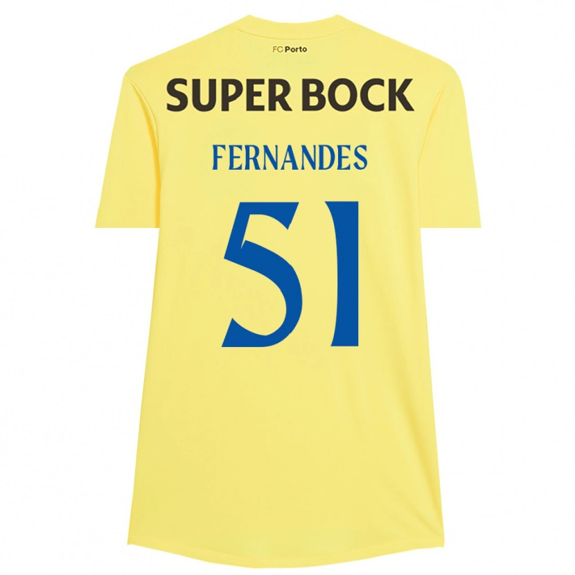 Danxen Herren Diogo Fernandes #51 Trikot Hellgelb Schwarz Torwarttrikot 2025/26 Schweiz
