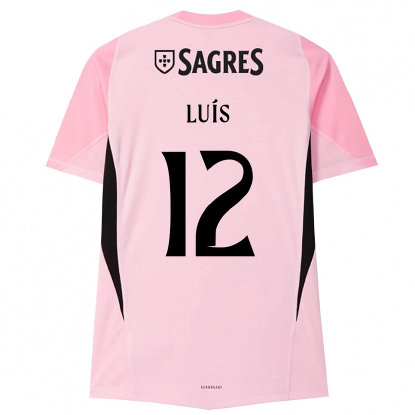 Danxen Herren António Luís #12 Trikot Rosa Schwarz Torwarttrikot 2025/26 Schweiz