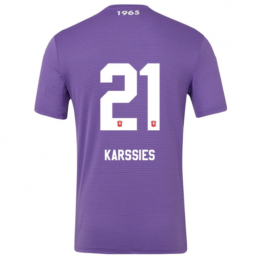 Danxen Herren Sam Karssies #21 Trikot Mittelviolett Torwarttrikot 2025/26 Schweiz
