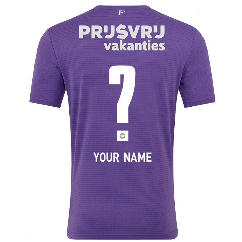 Danxen Herren Feyenoord Trikot Violett Weiß Torwarttrikot 2025/26 Schweiz