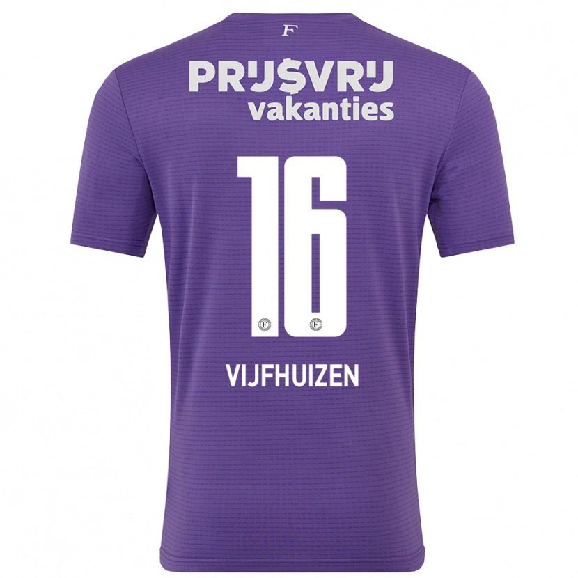 Danxen Herren Beer Vijfhuizen #16 Trikot Violett Weiß Torwarttrikot 2025/26 Schweiz