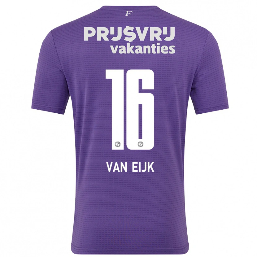 Danxen Herren Roos Van Eijk #16 Trikot Violett Weiß Torwarttrikot 2025/26 Schweiz