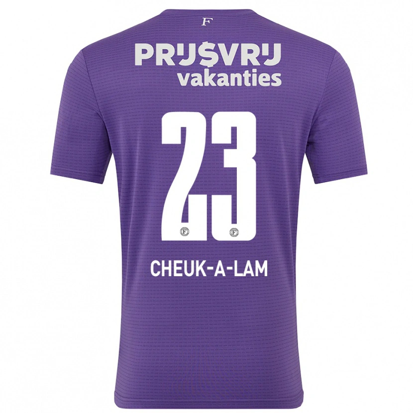 Danxen Herren Lee-Quincy Cheuk-A-Lam #23 Trikot Violett Weiß Torwarttrikot 2025/26 Schweiz