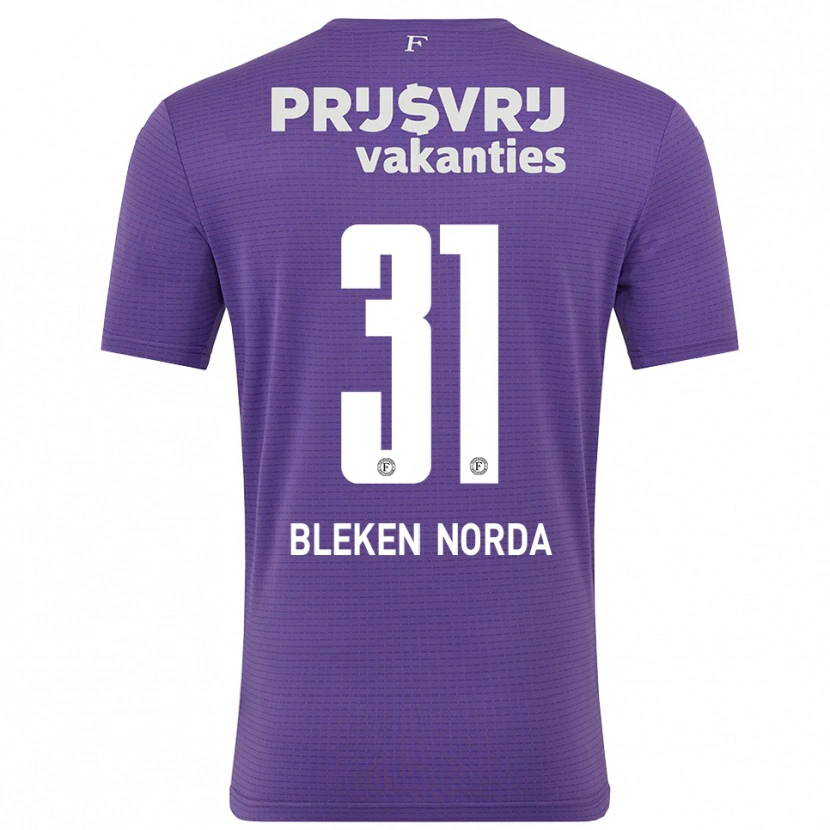 Danxen Herren Haakon Bleken Norda #31 Trikot Violett Weiß Torwarttrikot 2025/26 Schweiz