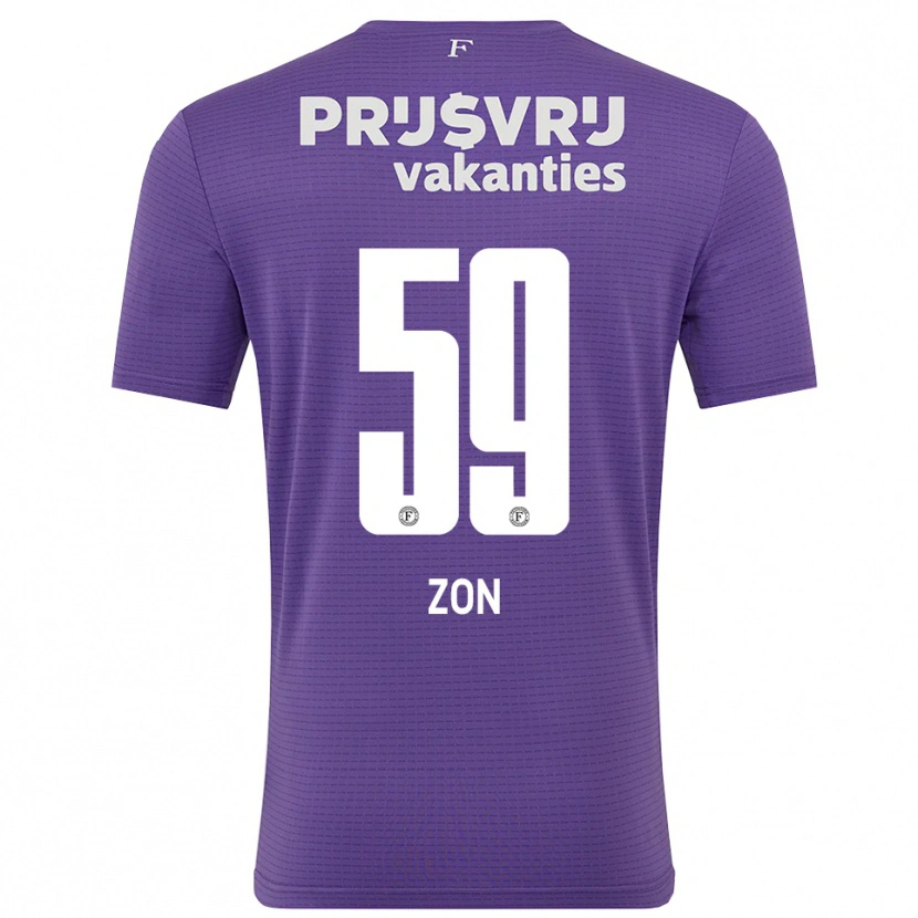 Danxen Herren Oier Zon #59 Trikot Violett Weiß Torwarttrikot 2025/26 Schweiz
