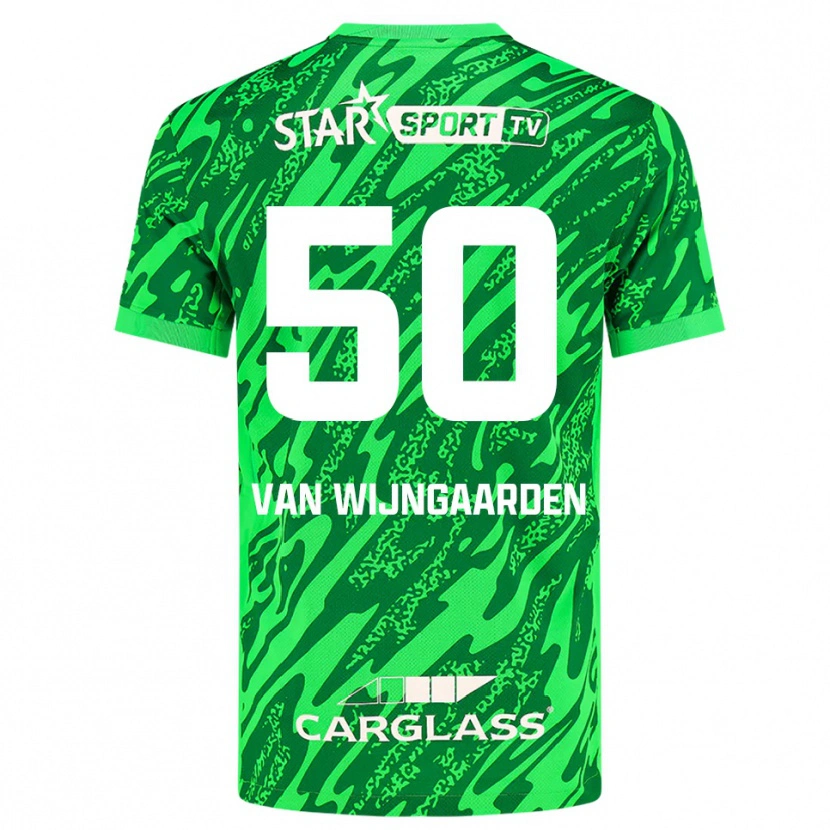 Danxen Herren Maren Van Wijngaarden #50 Trikot Tiefgrün Weiß Torwarttrikot 2025/26 Schweiz