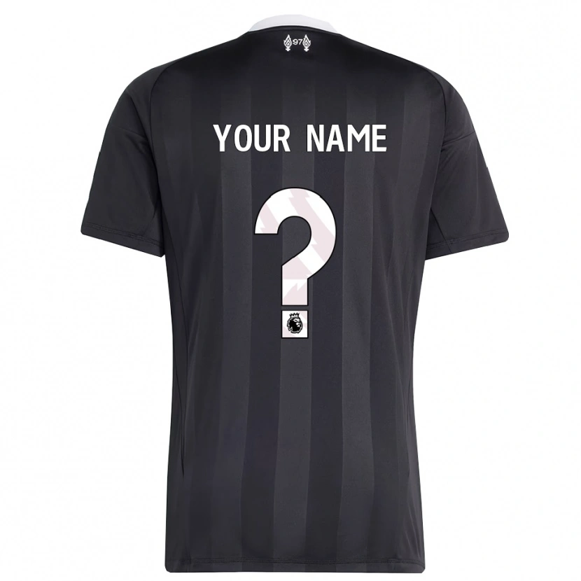 Danxen Herren Liverpool FC Trikot Schwarz Weiß Torwarttrikot 2025/26 Schweiz