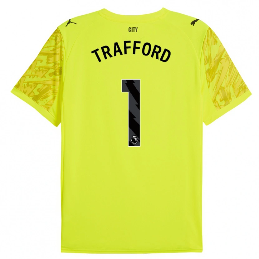 Danxen Herren James Trafford #1 Trikot Gelb Orange Schwarz Torwarttrikot 2025/26 Schweiz