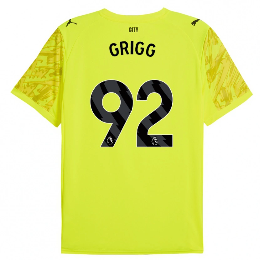 Danxen Herren Finley Grigg #92 Trikot Gelb Orange Schwarz Torwarttrikot 2025/26 Schweiz