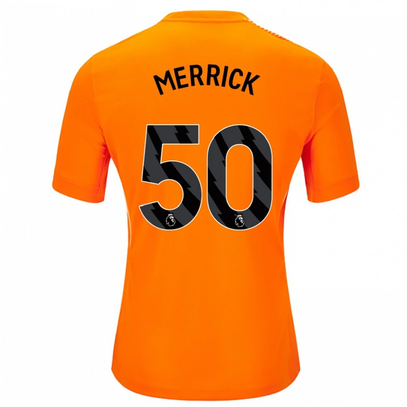 Danxen Herren Max Merrick #50 Trikot Orange Schwarz Torwarttrikot 2025/26 Schweiz