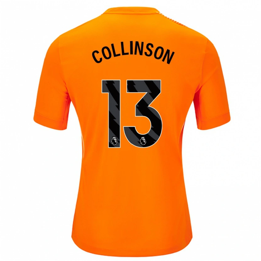Danxen Herren Isaac Collinson #13 Trikot Orange Schwarz Torwarttrikot 2025/26 Schweiz
