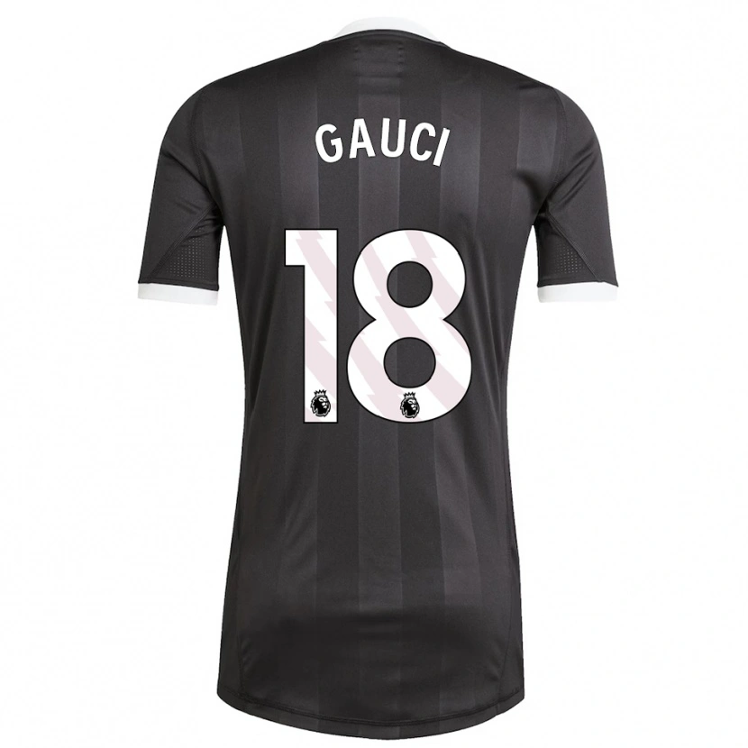 Danxen Herren Joe Gauci #18 Trikot Schwarz Weiß Torwarttrikot 2025/26 Schweiz