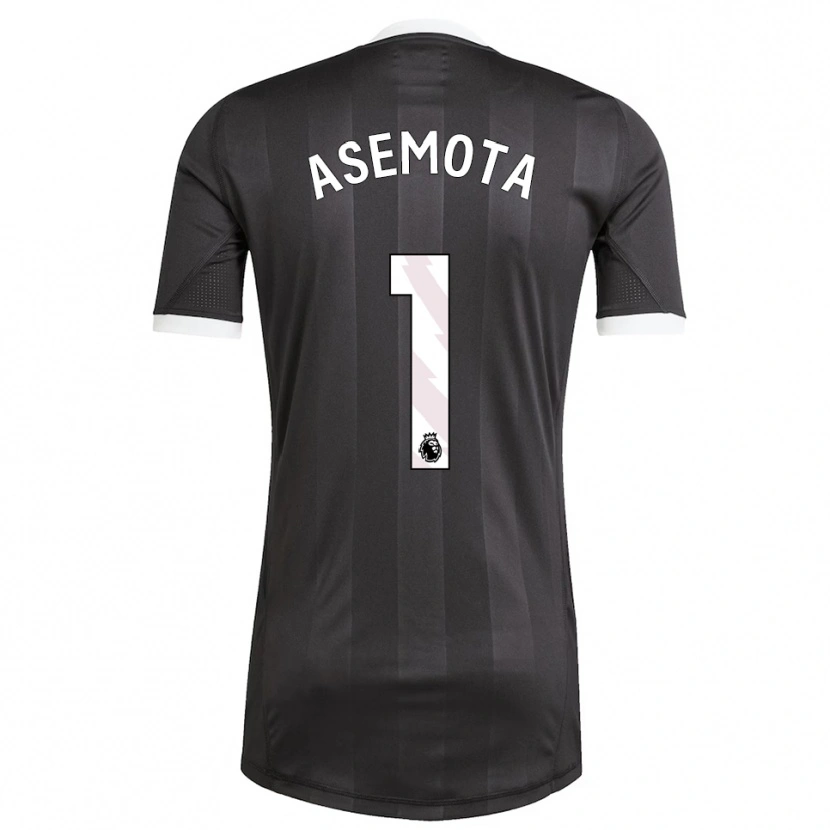 Danxen Herren Owen Asemota #1 Trikot Schwarz Weiß Torwarttrikot 2025/26 Schweiz