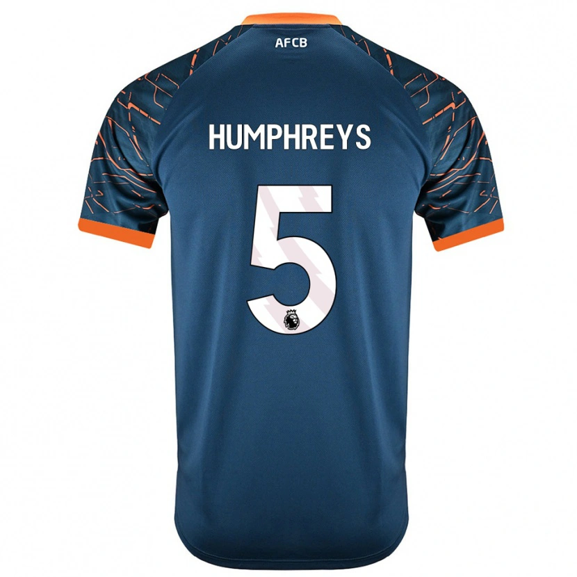 Danxen Herren Holly Humphreys #5 Trikot Dunkles Schieferblau Torwarttrikot 2025/26 Schweiz