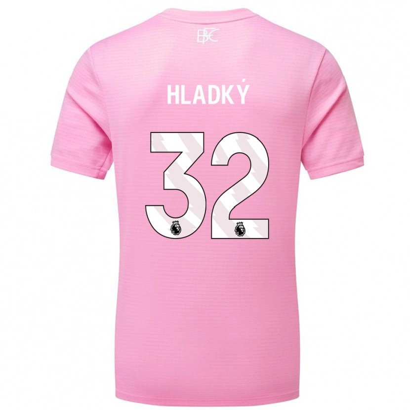 Danxen Herren Vaclav Hladky #32 Trikot Rosa Weiß Torwarttrikot 2025/26 Schweiz