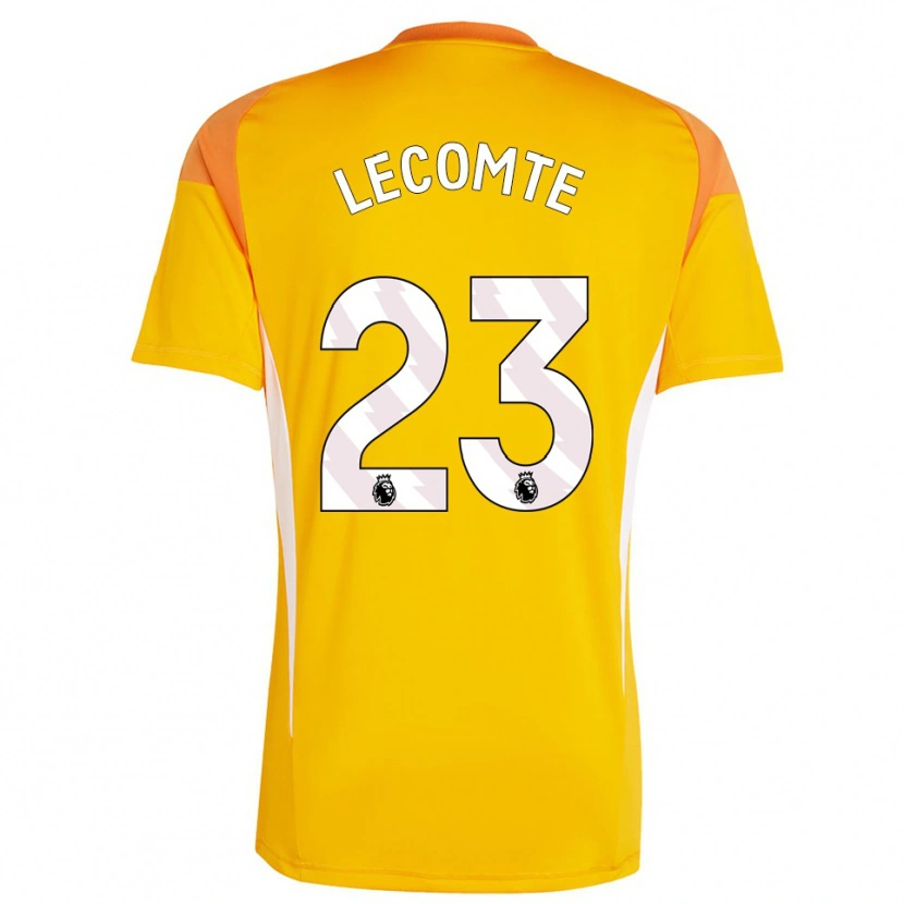 Danxen Herren Benjamin Lecomte #23 Trikot Orange Weiß Torwarttrikot 2025/26 Schweiz