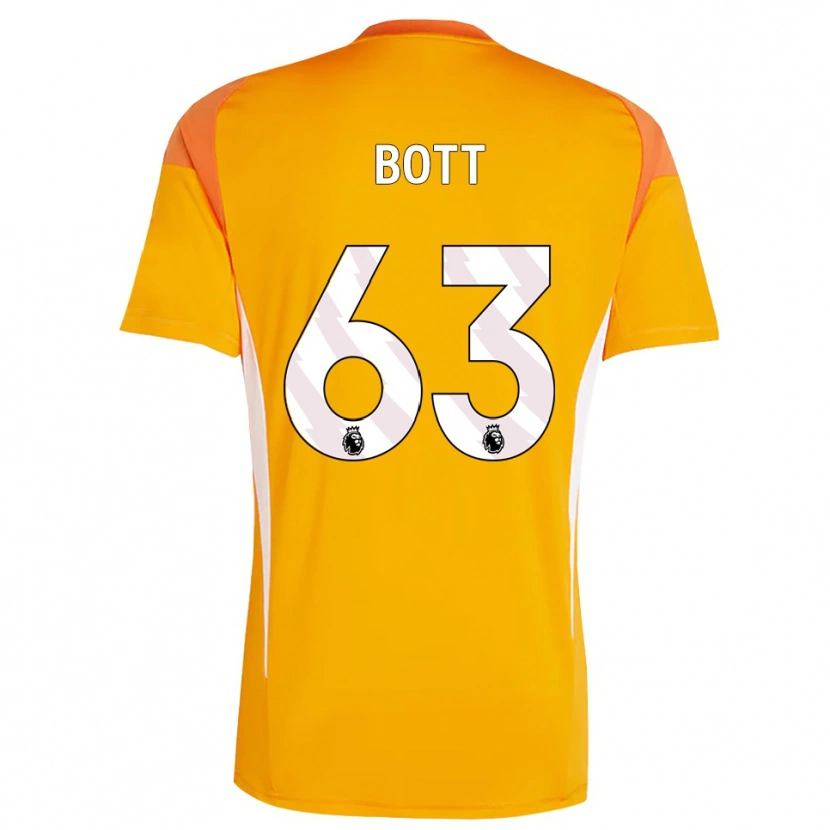 Danxen Herren Aaron Bott #63 Trikot Orange Weiß Torwarttrikot 2025/26 Schweiz