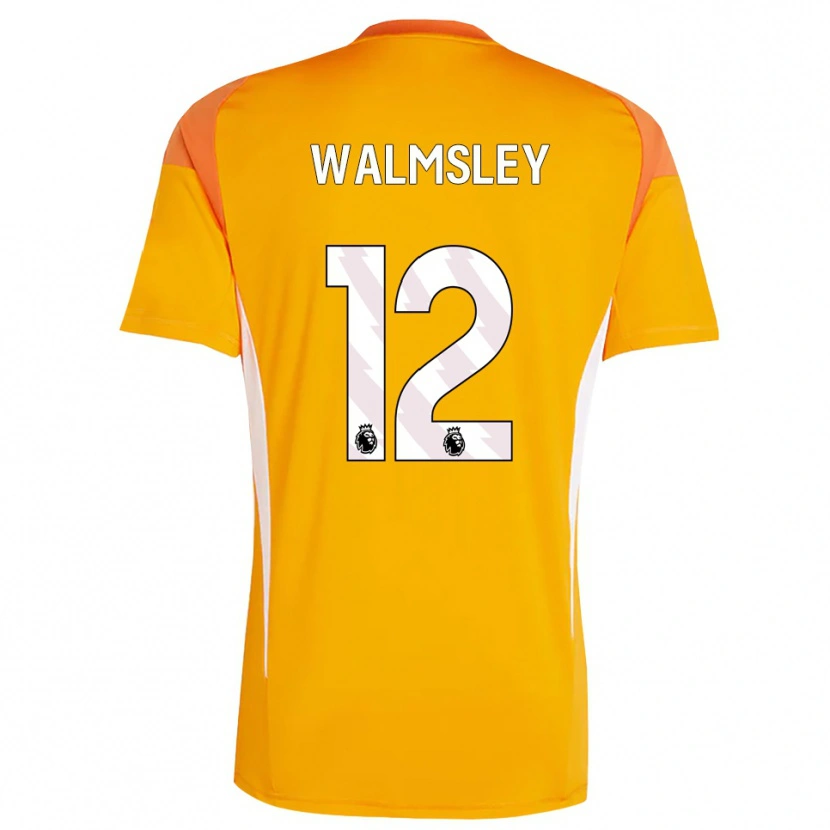 Danxen Herren Joseph Walmsley #12 Trikot Orange Weiß Torwarttrikot 2025/26 Schweiz