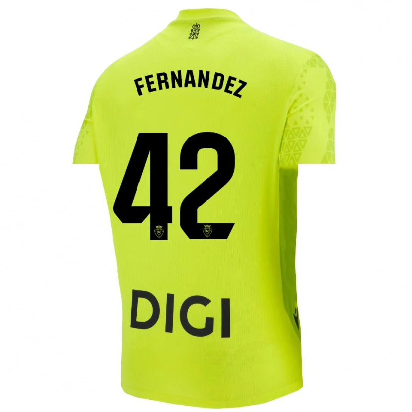 Danxen Herren Rafa Fernández #42 Trikot Leuchtgrün Torwarttrikot 2025/26 Schweiz