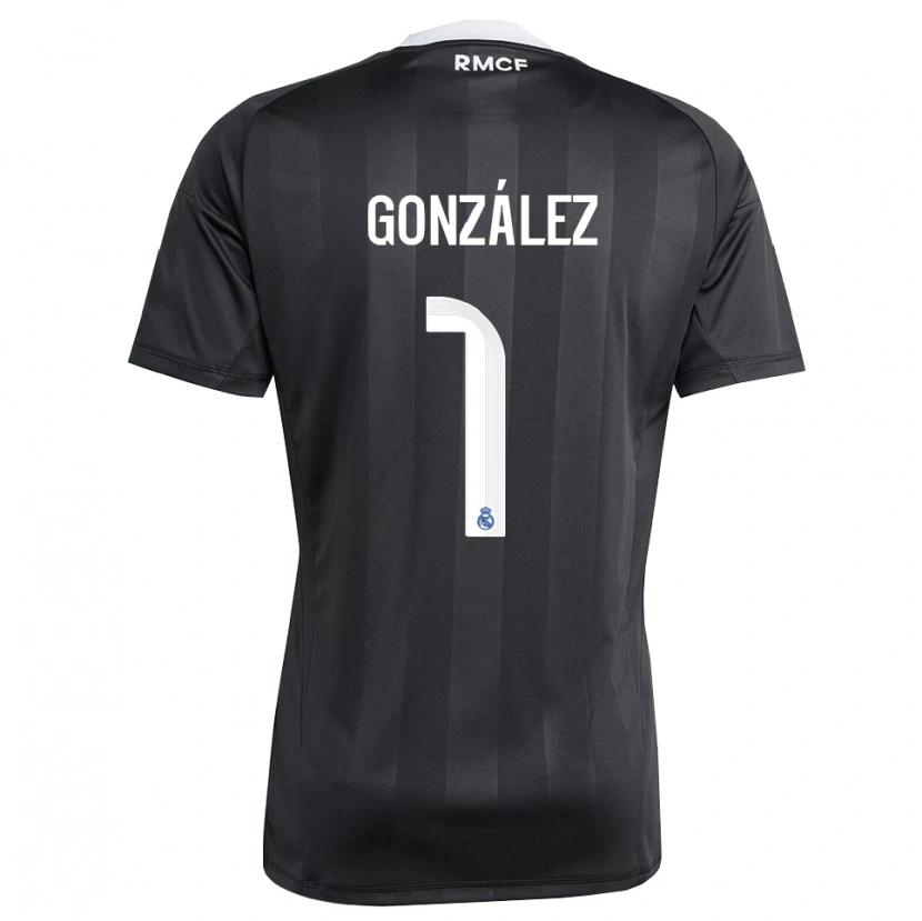 Danxen Herren Álvaro González #1 Trikot Schwarz Weiß Torwarttrikot 2025/26 Schweiz