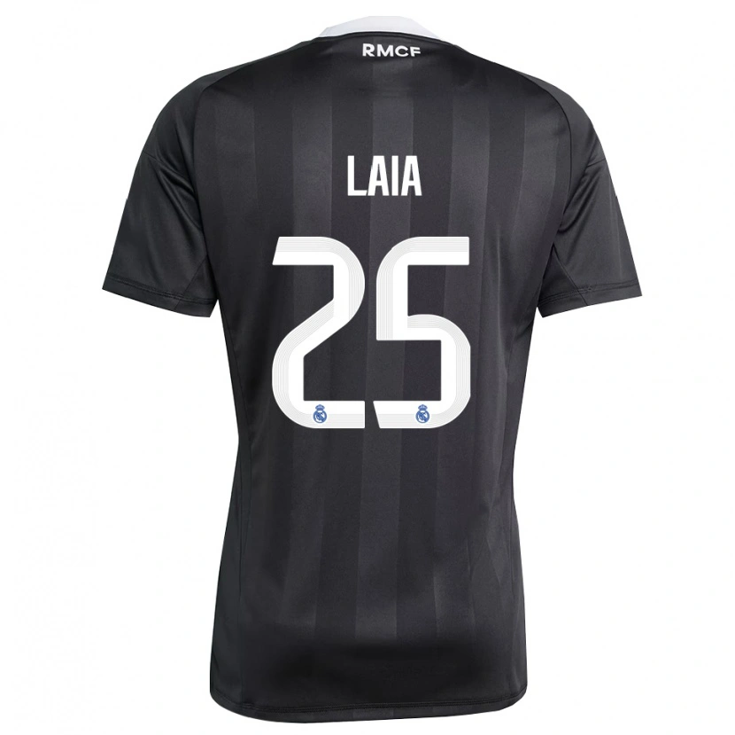 Danxen Herren Laia López De La Morena #25 Trikot Schwarz Weiß Torwarttrikot 2025/26 Schweiz