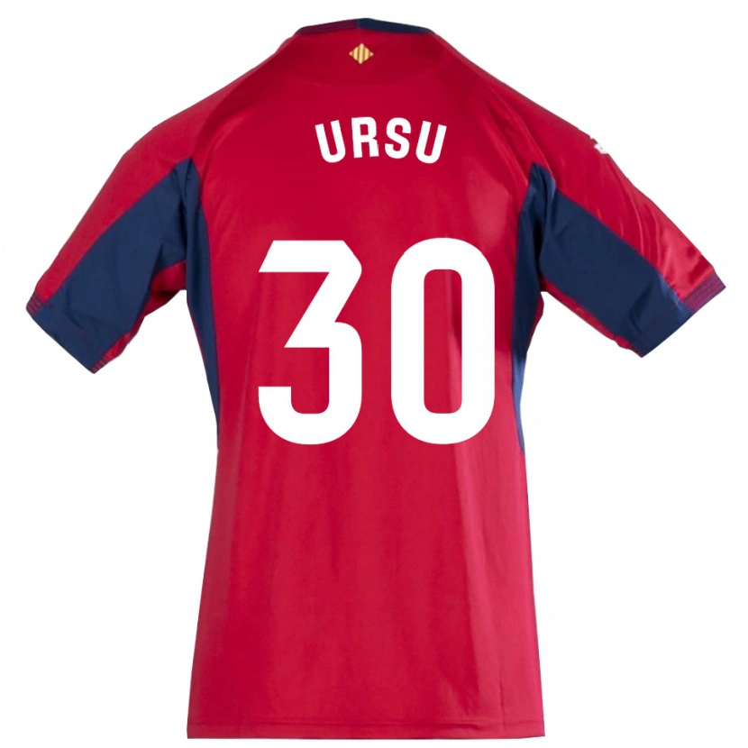 Danxen Herren Eduard Ursu #30 Trikot Königsblau Rot Torwarttrikot 2025/26 Schweiz
