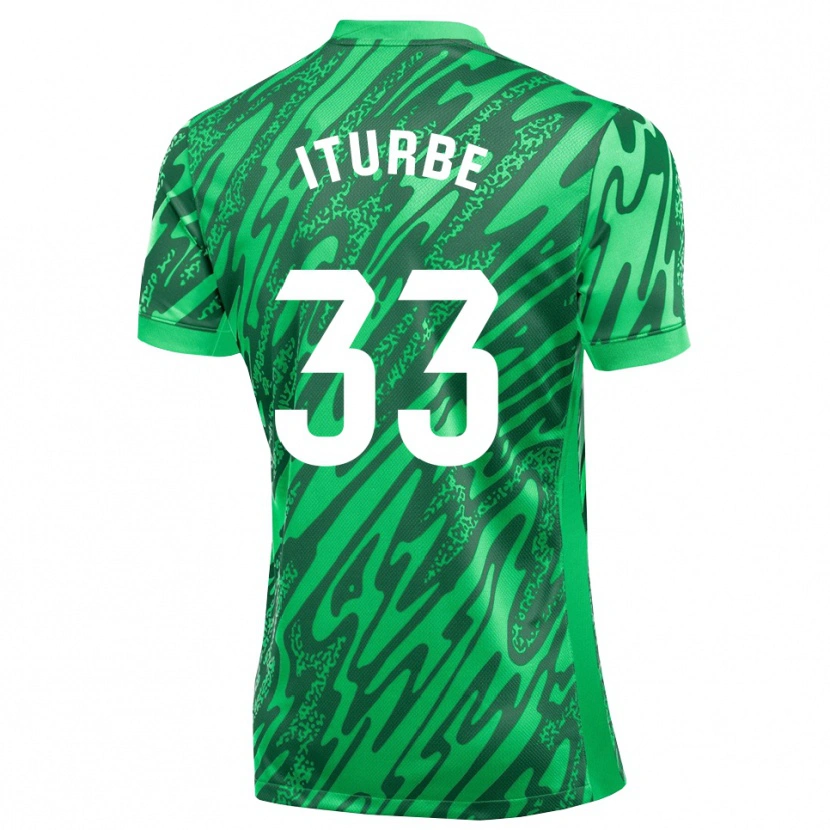 Danxen Herren Alejandro Iturbe #33 Trikot Dunkelgrün Weiß Torwarttrikot 2025/26 Schweiz