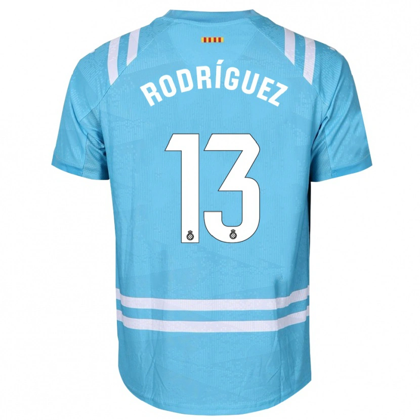 Danxen Herren Joel Rodríguez #13 Trikot Hellblau Weiß Torwarttrikot 2025/26 Schweiz