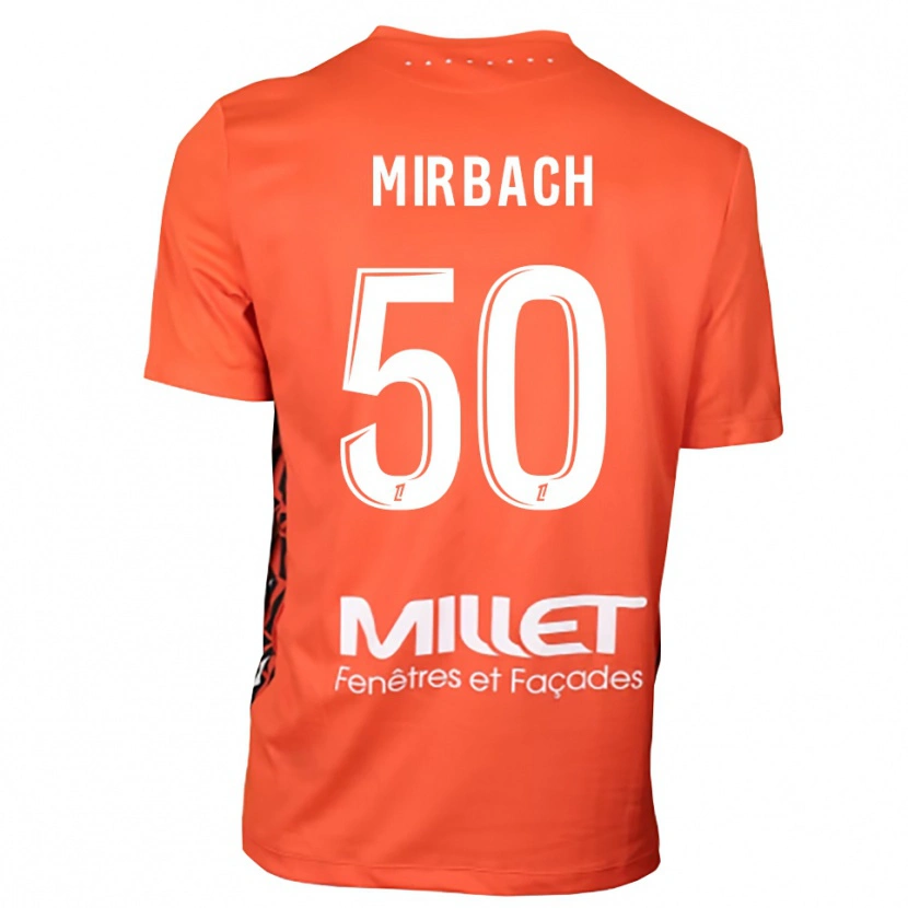 Danxen Herren Alexis Mirbach #50 Trikot Orange Weiß Torwarttrikot 2025/26 Schweiz
