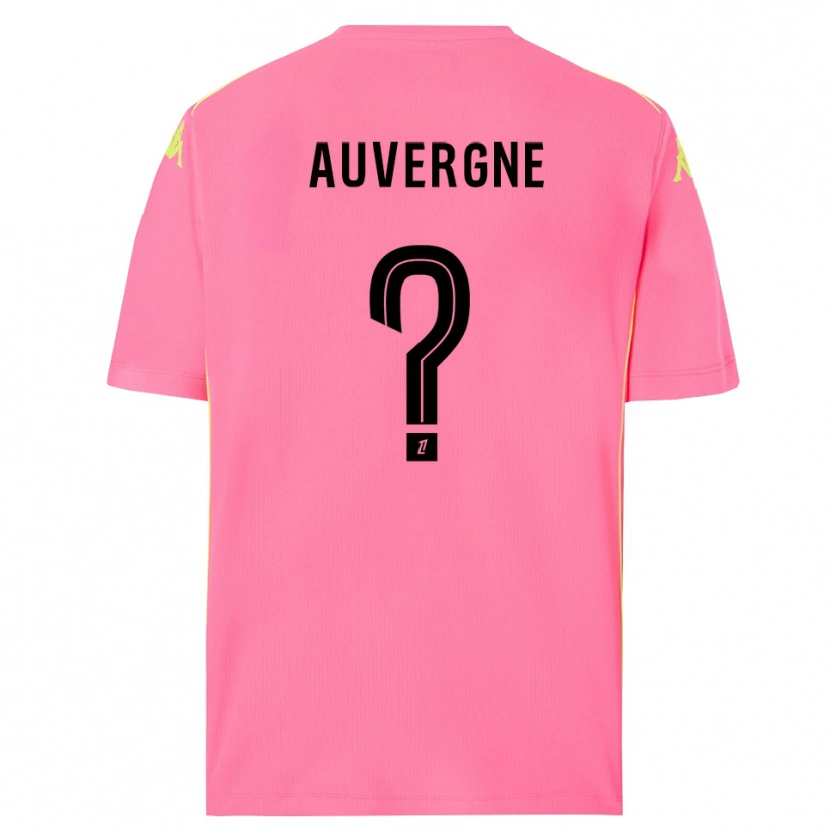 Danxen Herren Dorian Auvergne #0 Trikot Knallpink Schwarz Torwarttrikot 2025/26 Schweiz