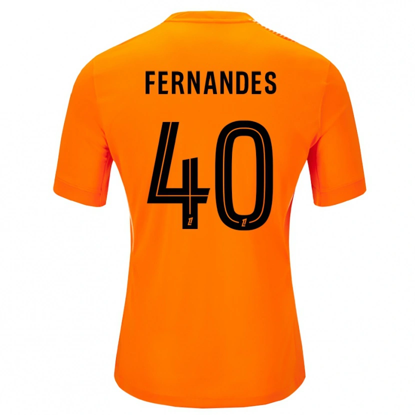 Danxen Herren Alyssa Fernandes #40 Trikot Orange Schwarz Torwarttrikot 2025/26 Schweiz
