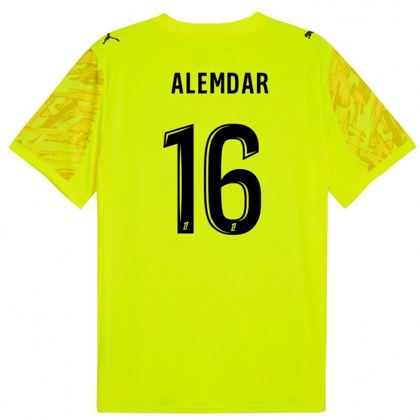 Danxen Herren Doğan Alemdar #16 Trikot Leuchtgrün Gelb Torwarttrikot 2025/26 Schweiz