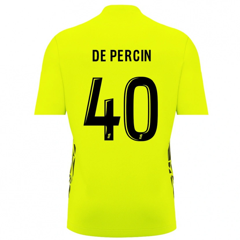 Danxen Herren Théo De Percin #40 Trikot Leuchtendes Grün Torwarttrikot 2025/26 Schweiz