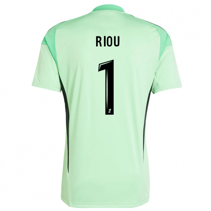 Danxen Herren Rémy Riou #1 Trikot Hellgrün Schwarz Torwarttrikot 2025/26 Schweiz