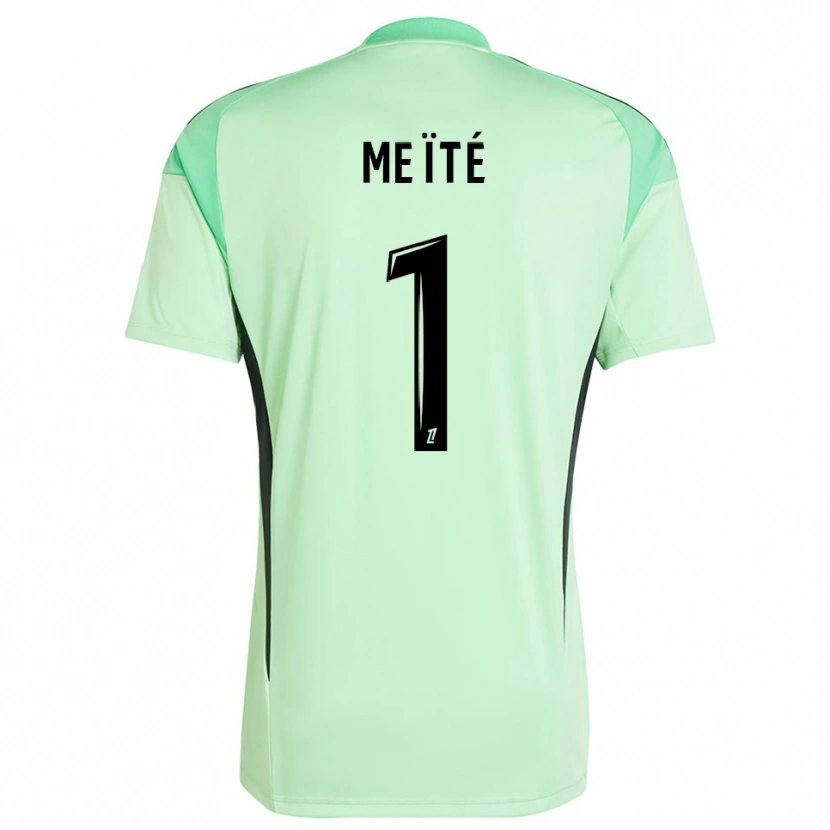 Danxen Herren Ibrahim Meïté #1 Trikot Hellgrün Schwarz Torwarttrikot 2025/26 Schweiz
