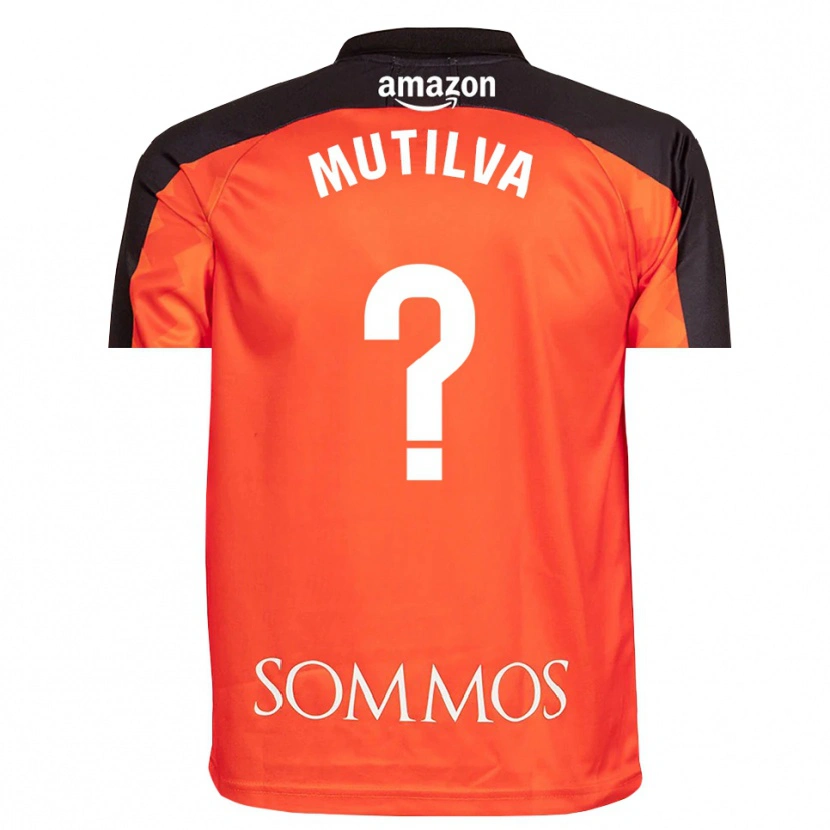Danxen Herren Aimar Mutilva #0 Trikot Orange Schwarz Torwarttrikot 2025/26 Schweiz