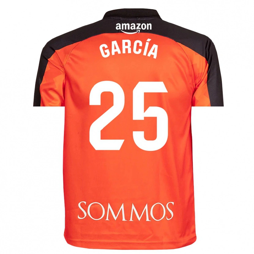 Danxen Herren Jaime García #25 Trikot Orange Schwarz Torwarttrikot 2025/26 Schweiz